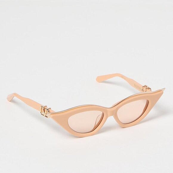 NWT VALENTINO VLS-114C CREAM WOMEN SUNGLASSES VALENTINO V-GOLDCUT-II VALENTINO